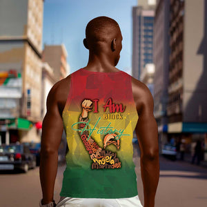 Black History Month Men Tank Top I Am Black