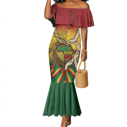 Black History Month Mermaid Dress I Am Black
