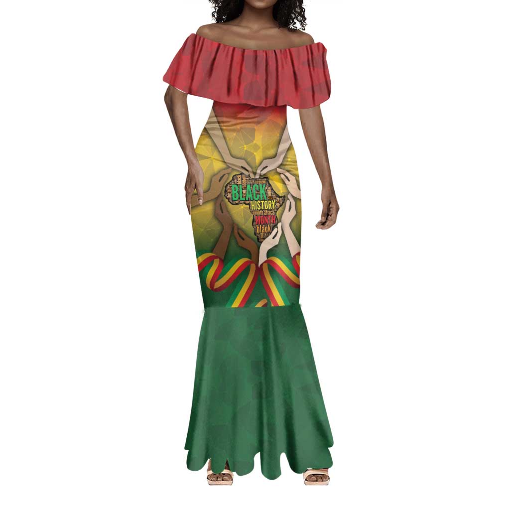 Black History Month Mermaid Dress I Am Black