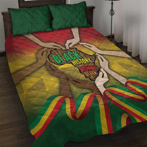 Black History Month Quilt Bed Set I Am Black