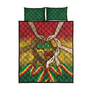 Black History Month Quilt Bed Set I Am Black