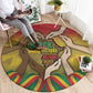 Black History Month Round Carpet I Am Black