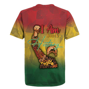 Black History Month Rugby Jersey I Am Black