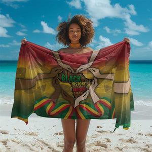 Black History Month Sarong I Am Black