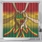 Black History Month Shower Curtain I Am Black