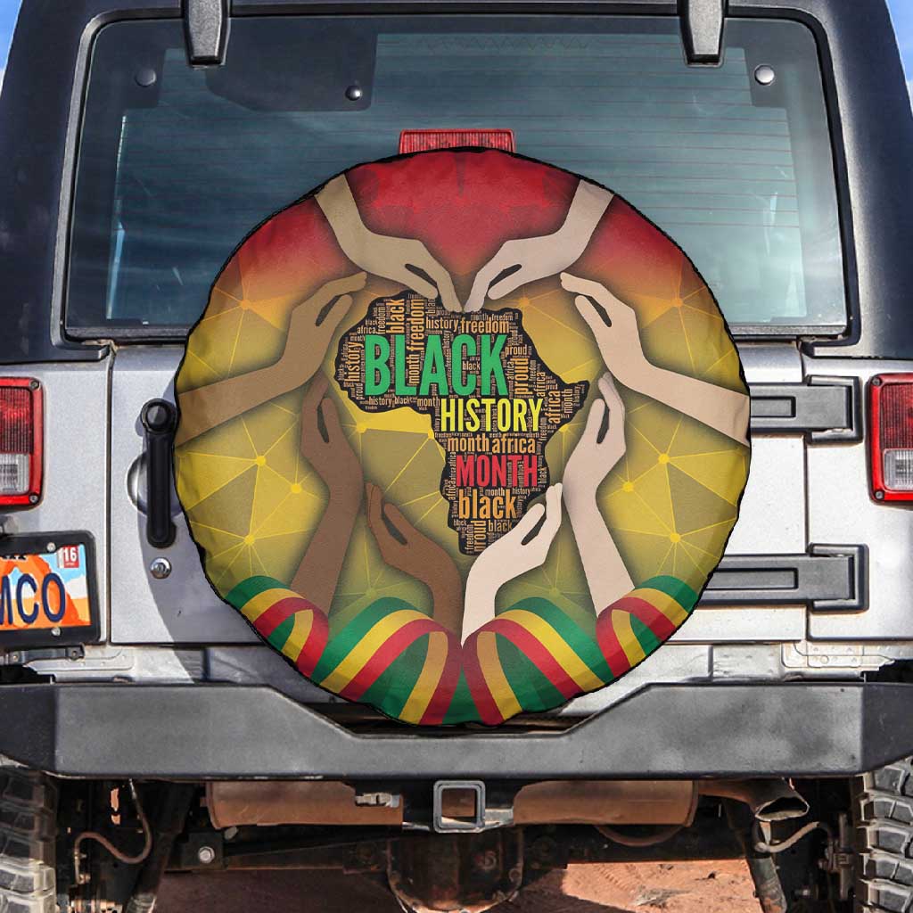 Black History Month Spare Tire Cover I Am Black