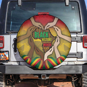 Black History Month Spare Tire Cover I Am Black