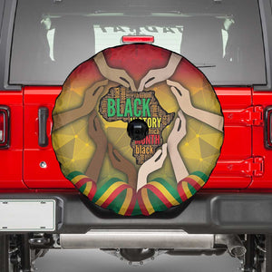 Black History Month Spare Tire Cover I Am Black