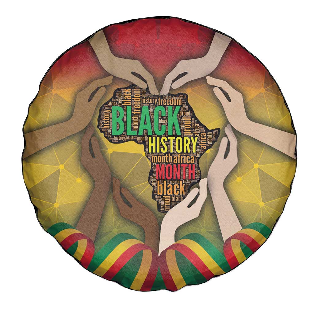 Black History Month Spare Tire Cover I Am Black