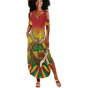 Black History Month Summer Maxi Dress I Am Black