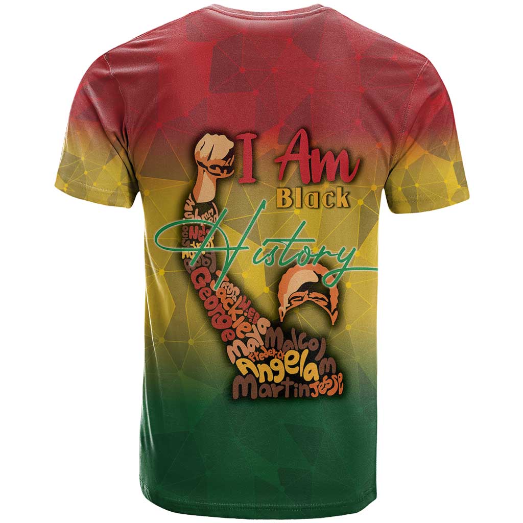 Black History Month T shirt I Am Black