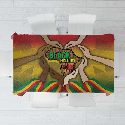Black History Month Tablecloth I Am Black