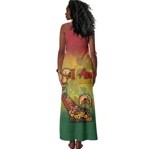 Black History Month Tank Maxi Dress I Am Black