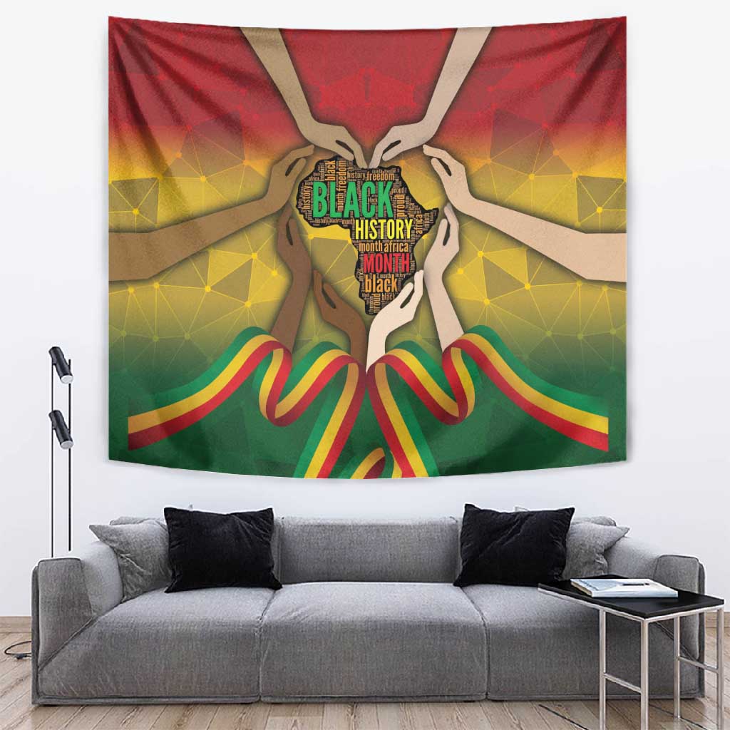 Black History Month Tapestry I Am Black