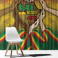 Black History Month Window Curtain I Am Black
