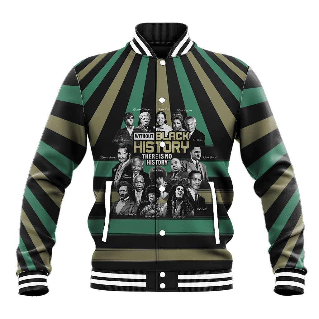 Black History Month Baseball Jacket Civil Rights Leaders