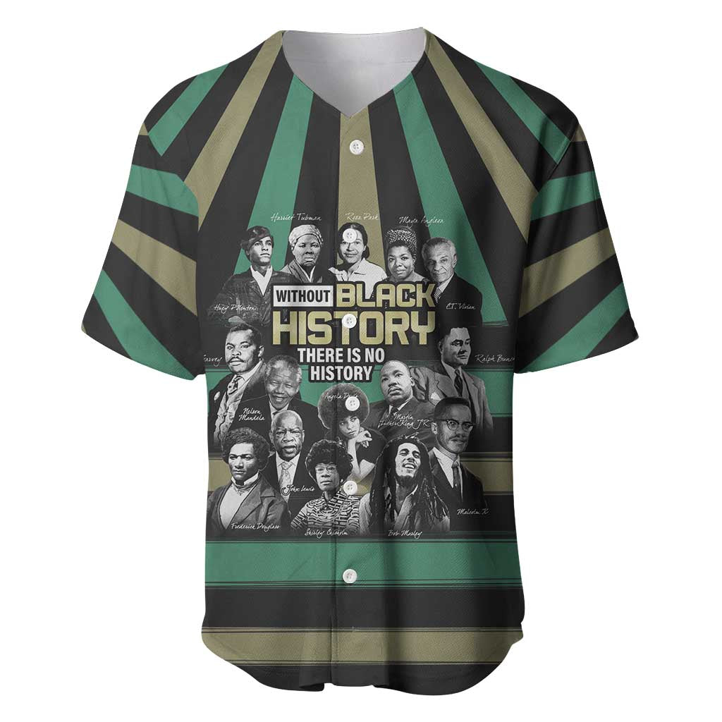 Black History Month Baseball Jersey Civil Rights Leaders