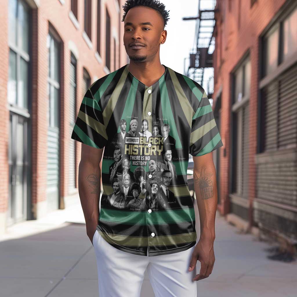 Black History Month Baseball Jersey Civil Rights Leaders