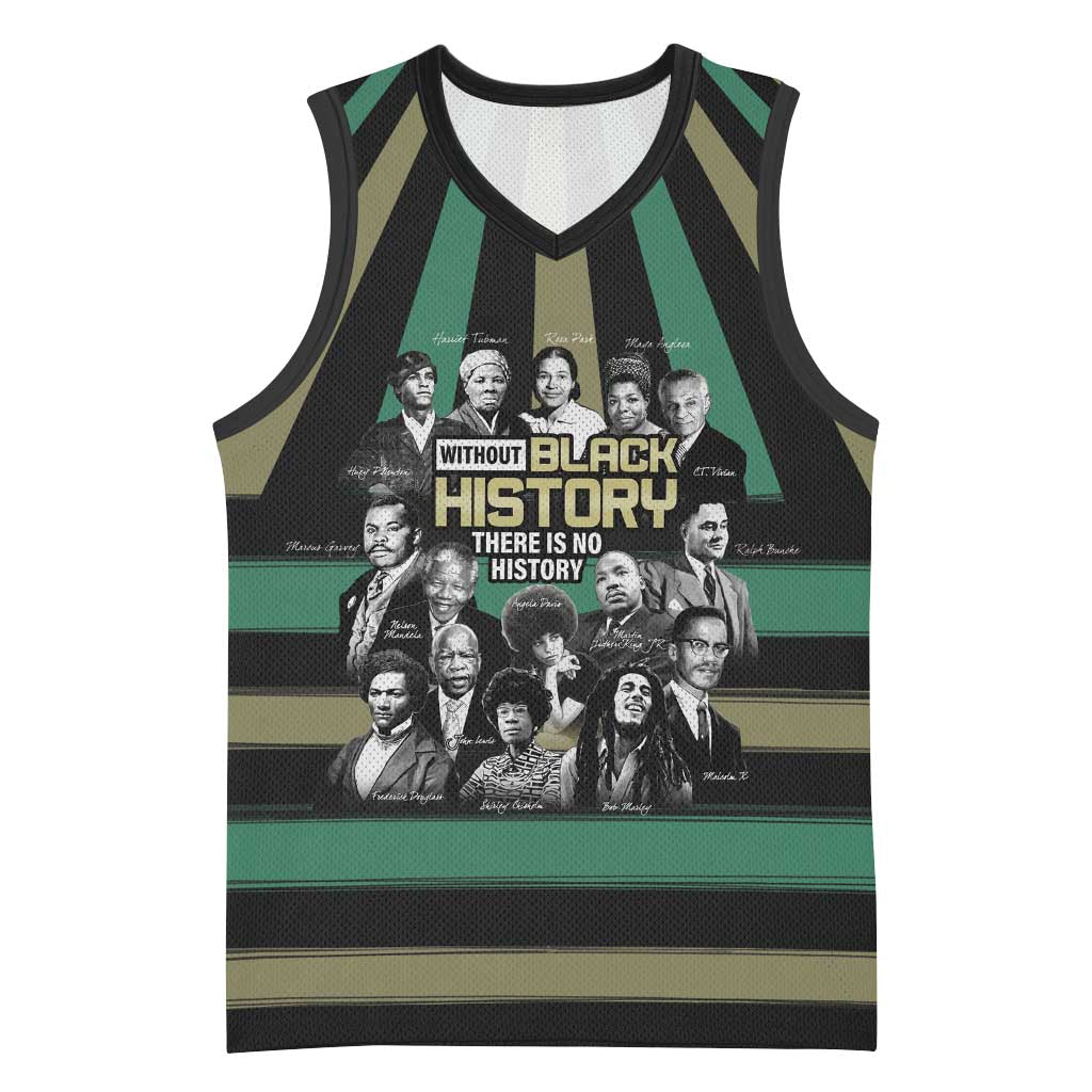 Black History Month Basketball Jersey Civil Rights Leaders - African Pride