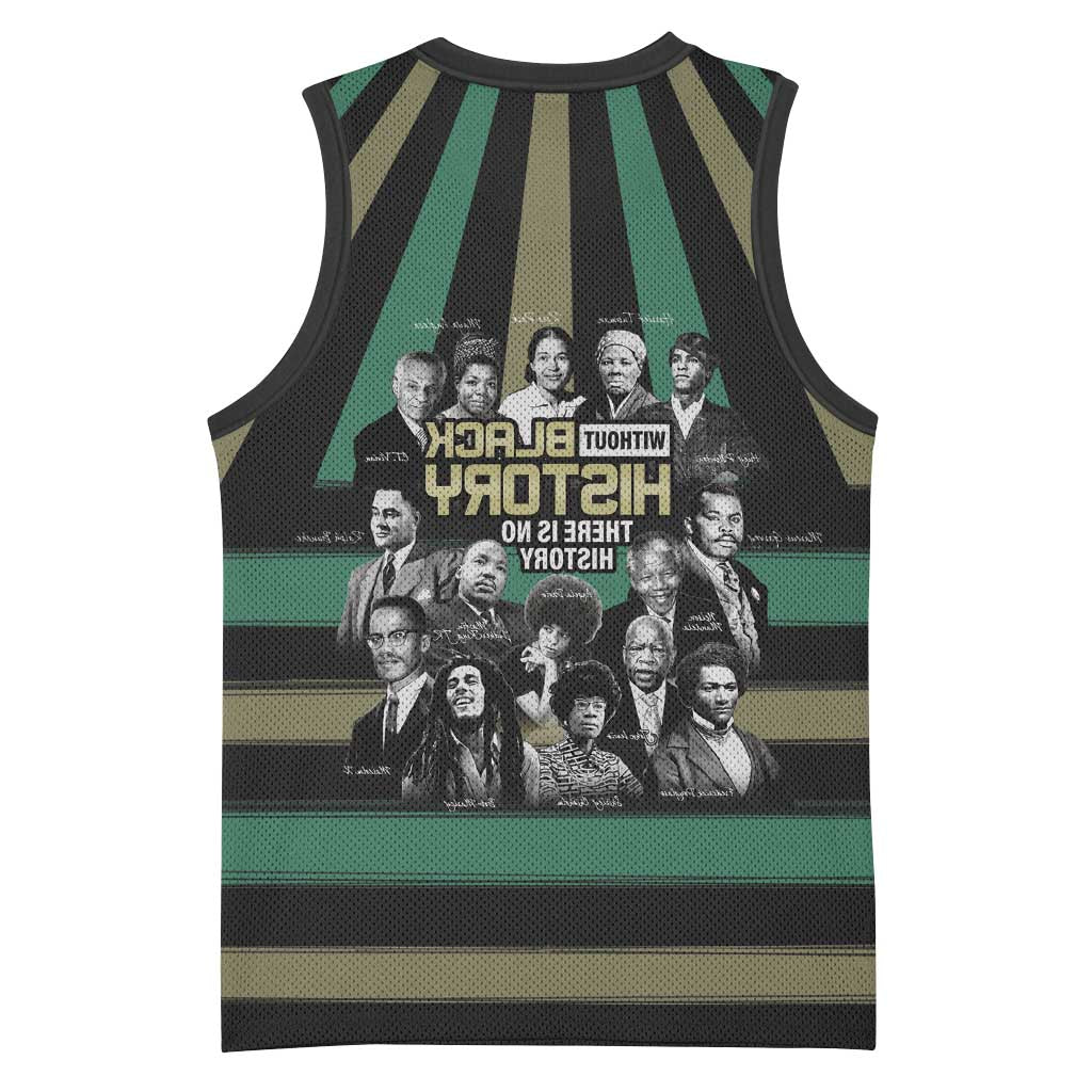 Black History Month Basketball Jersey Civil Rights Leaders - African Pride