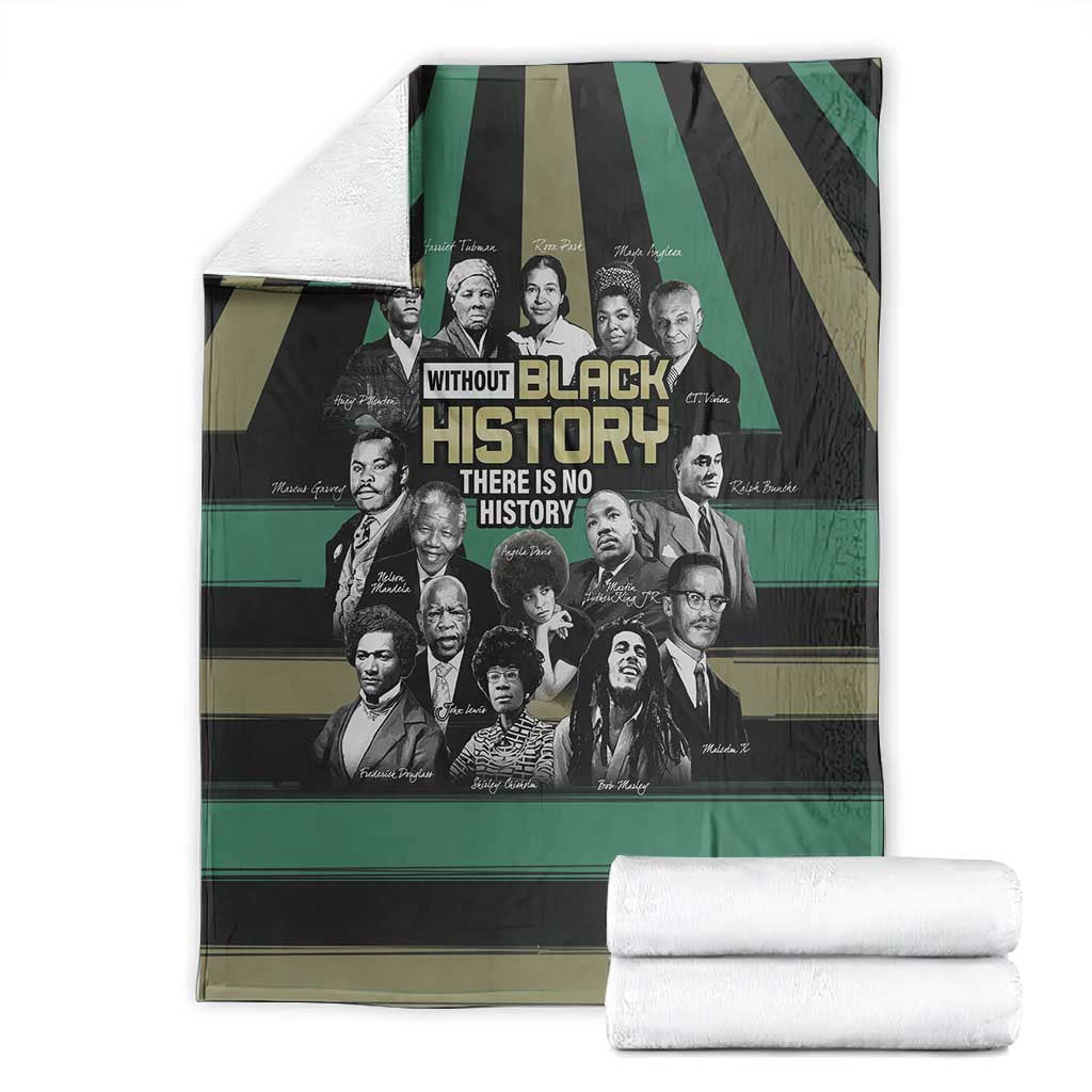 Black History Month Blanket Civil Rights Leaders