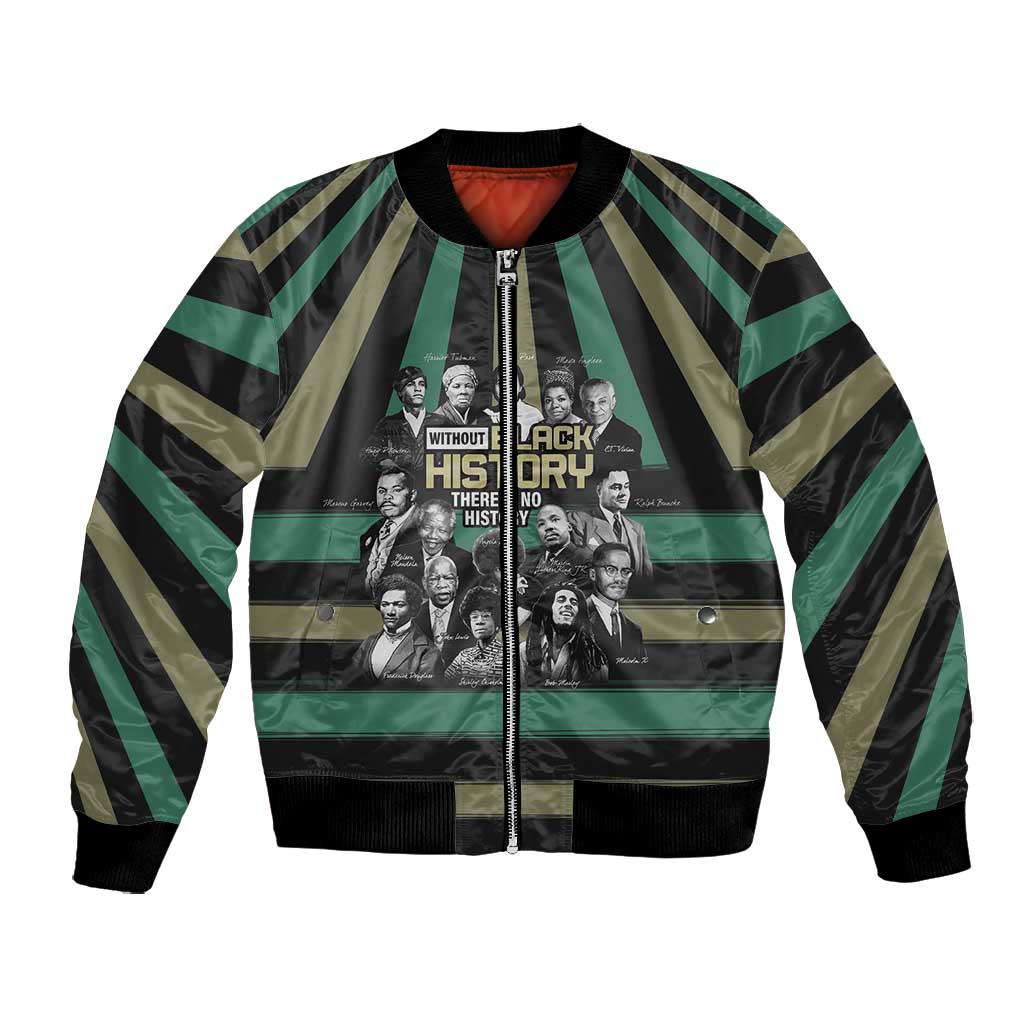 Black History Month Bomber Jacket Civil Rights Leaders