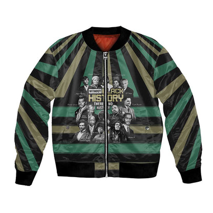 Black History Month Bomber Jacket Civil Rights Leaders