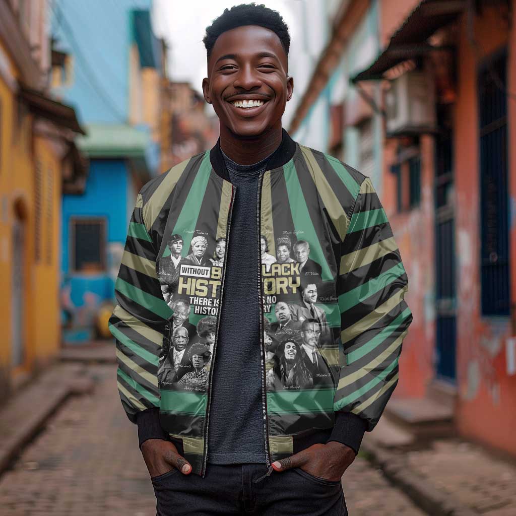 Black History Month Bomber Jacket Civil Rights Leaders