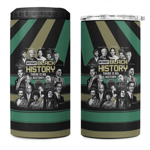 Black History Month 4 in 1 Can Cooler Tumbler Civil Rights Leaders