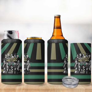 Black History Month 4 in 1 Can Cooler Tumbler Civil Rights Leaders