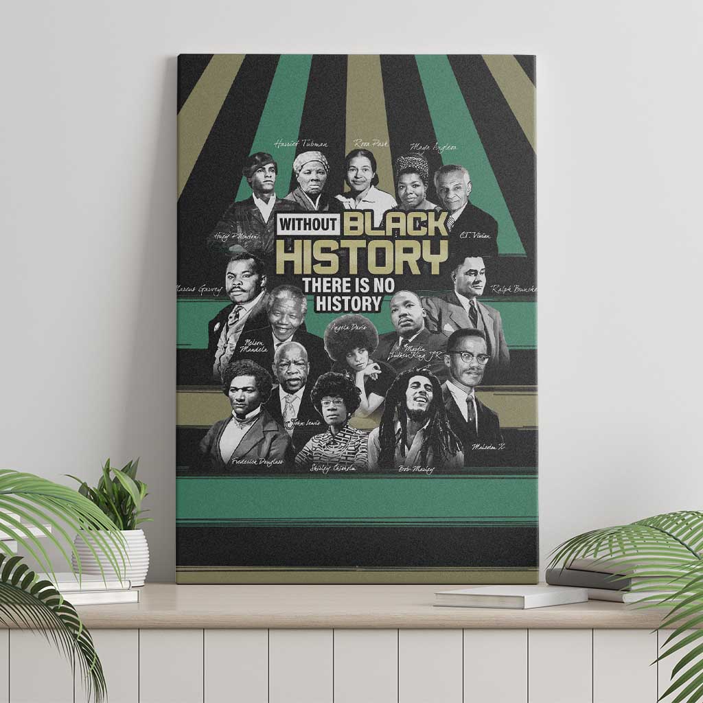 Black History Month Canvas Wall Art Civil Rights Leaders