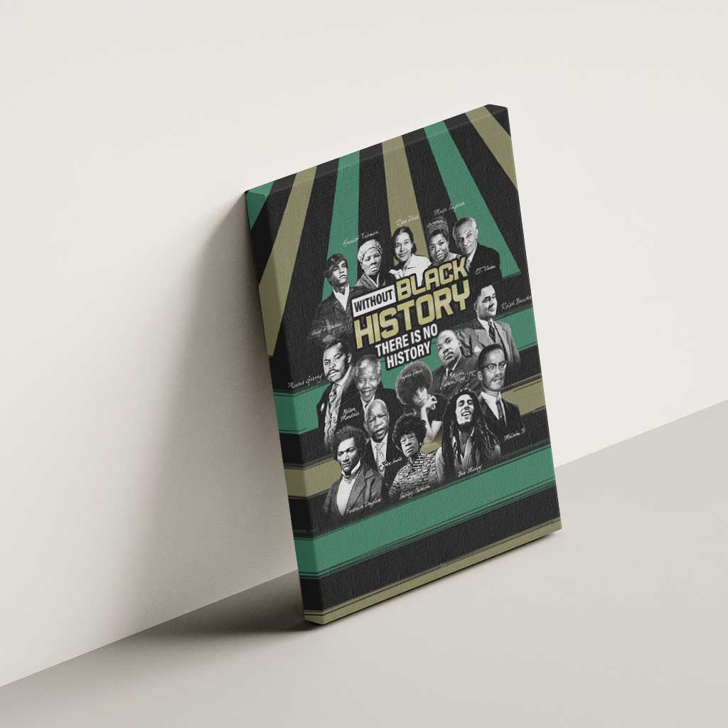 Black History Month Canvas Wall Art Civil Rights Leaders