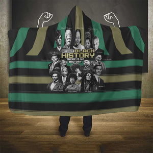 Black History Month Hooded Blanket Civil Rights Leaders