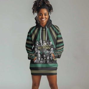 Black History Month Hoodie Dress Civil Rights Leaders