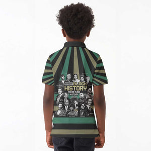 Black History Month Kid Polo Shirt Civil Rights Leaders