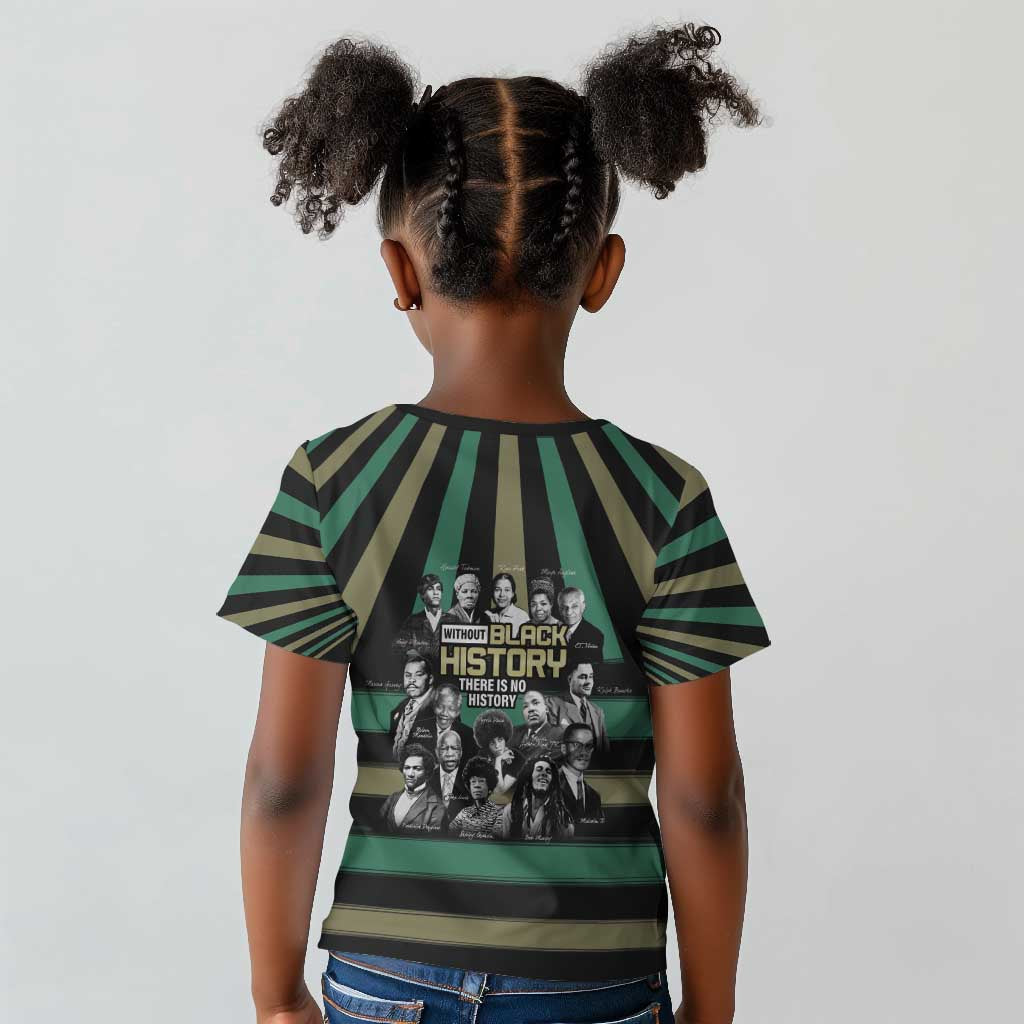 Black History Month Kid T shirt Civil Rights Leaders