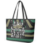 Black History Month Leather Tote Bag Civil Rights Leaders