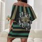 Black History Month Off Shoulder Short Dress Civil Rights Leaders
