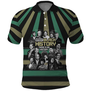 Black History Month Polo Shirt Civil Rights Leaders