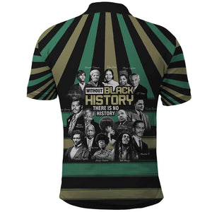 Black History Month Polo Shirt Civil Rights Leaders