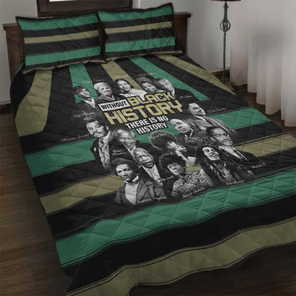 Black History Month Quilt Bed Set Civil Rights Leaders