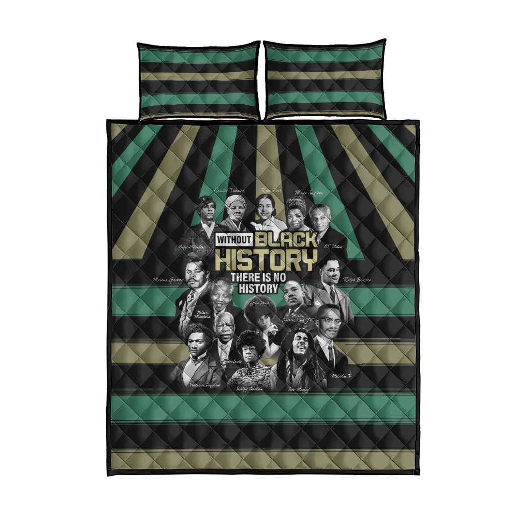 Black History Month Quilt Bed Set Civil Rights Leaders
