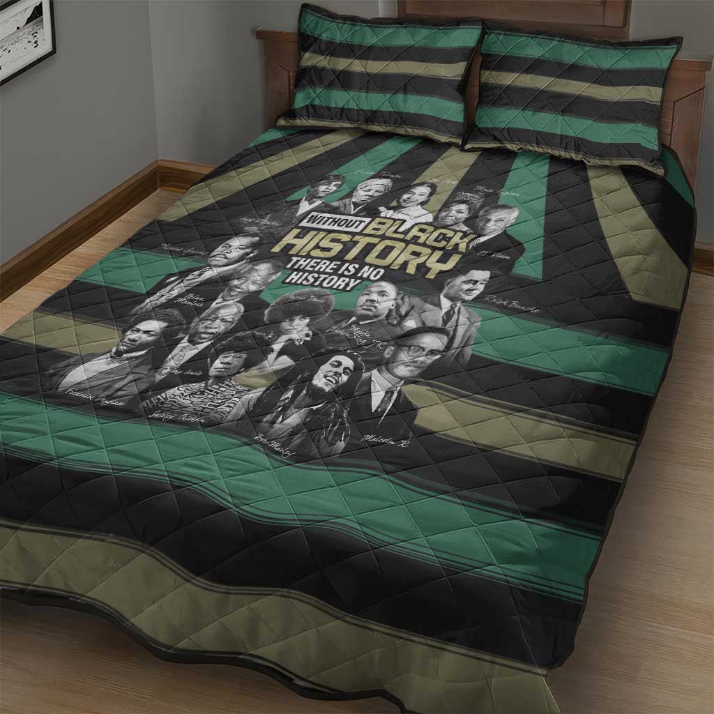 Black History Month Quilt Bed Set Civil Rights Leaders