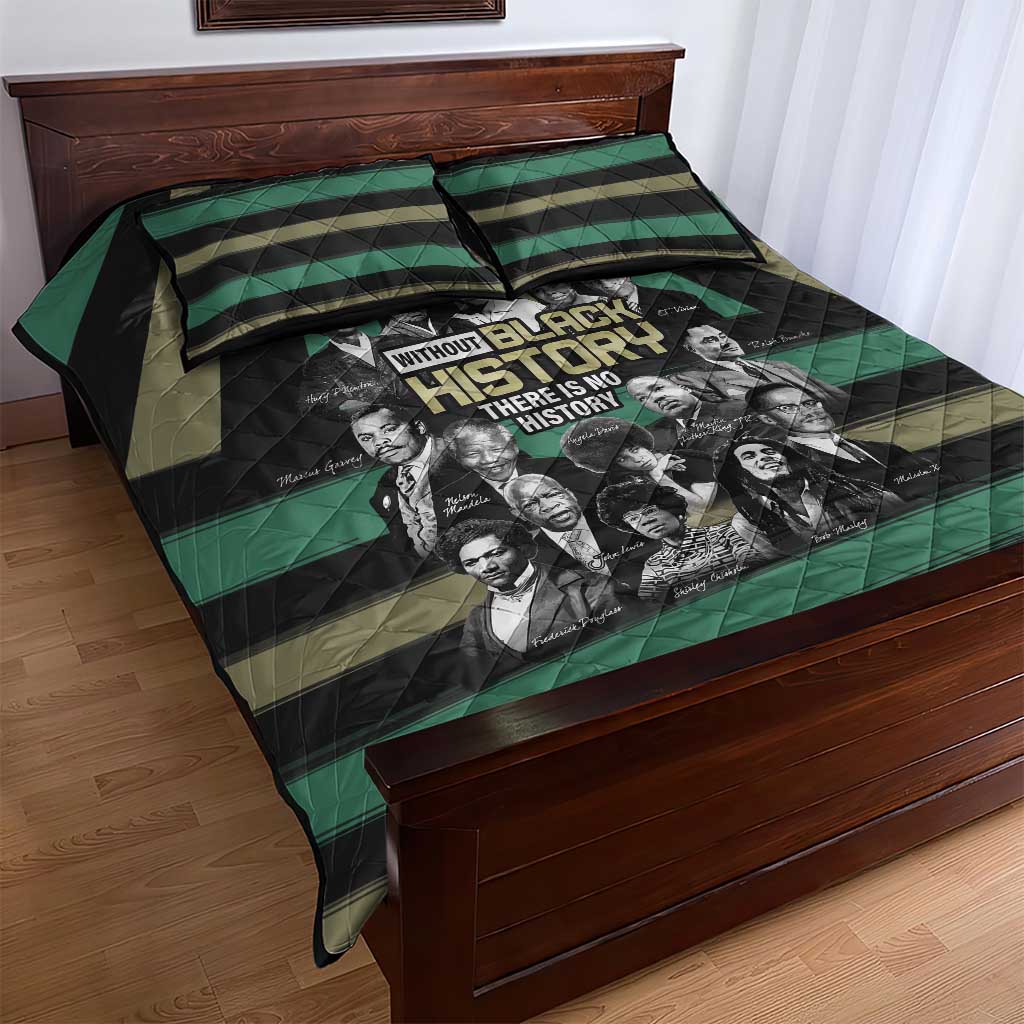 Black History Month Quilt Bed Set Civil Rights Leaders