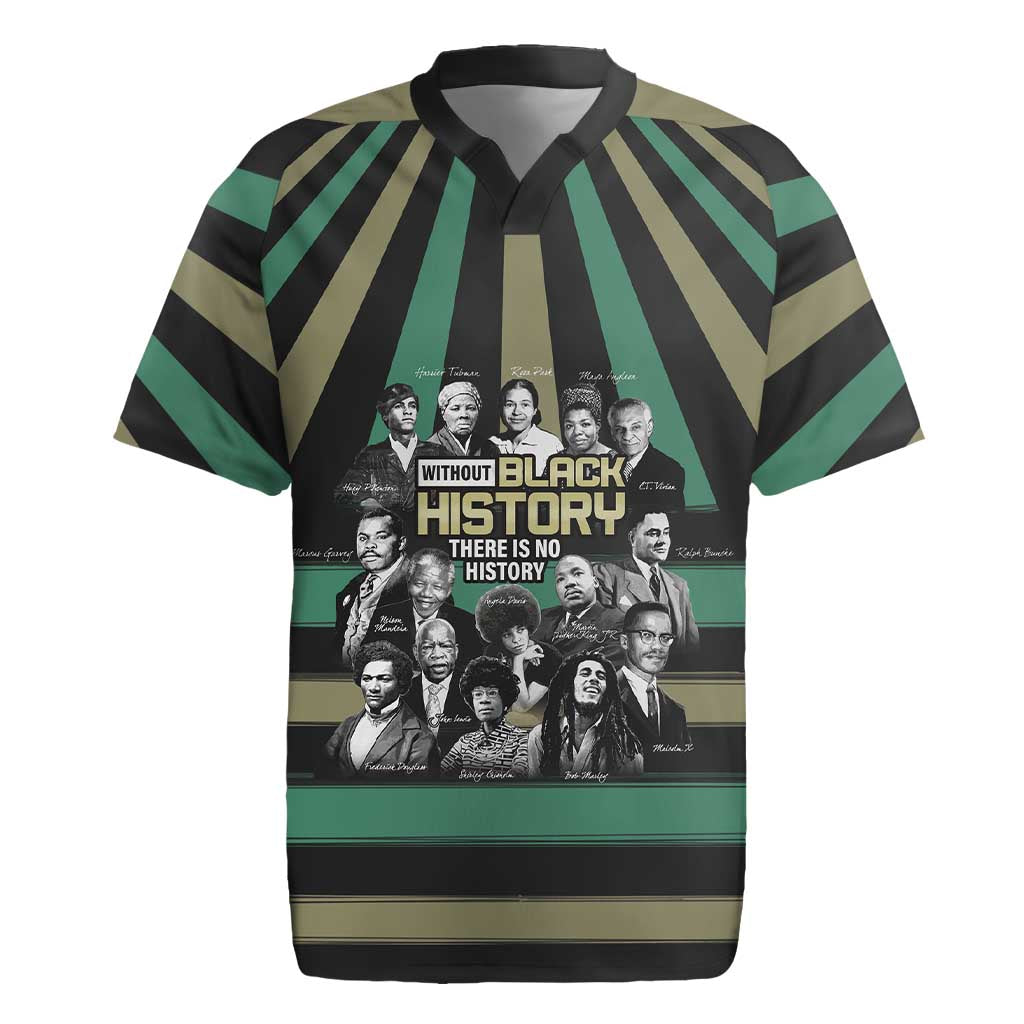 Black History Month Rugby Jersey Civil Rights Leaders