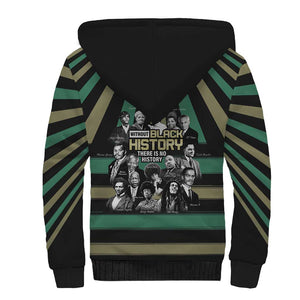 Black History Month Sherpa Hoodie Civil Rights Leaders