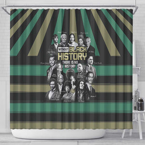 Black History Month Shower Curtain Civil Rights Leaders