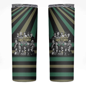 Black History Month Skinny Tumbler Civil Rights Leaders