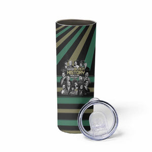 Black History Month Skinny Tumbler Civil Rights Leaders