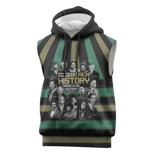 Black History Month Sleeveless Hoodie Civil Rights Leaders - African Pride